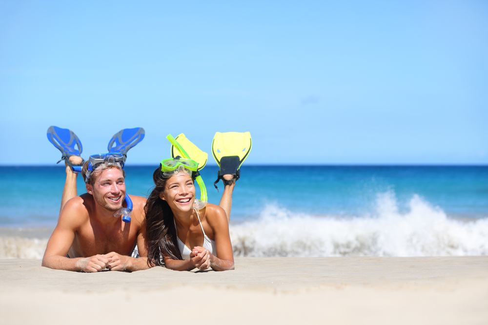 couple on vacation