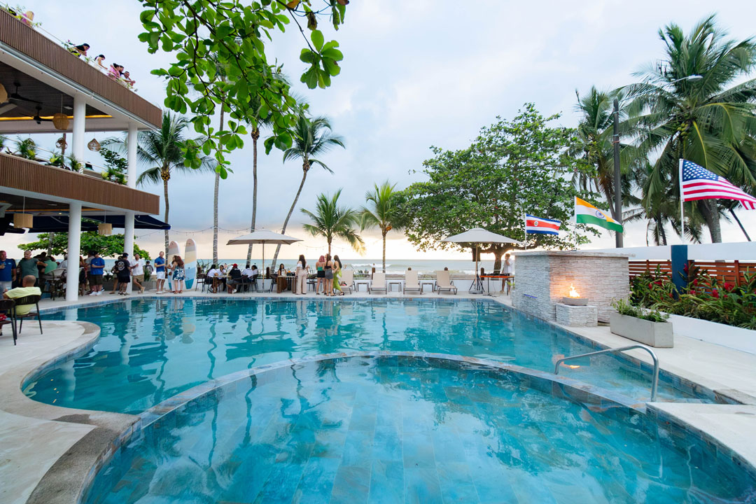 ocean front villa rentals jaco