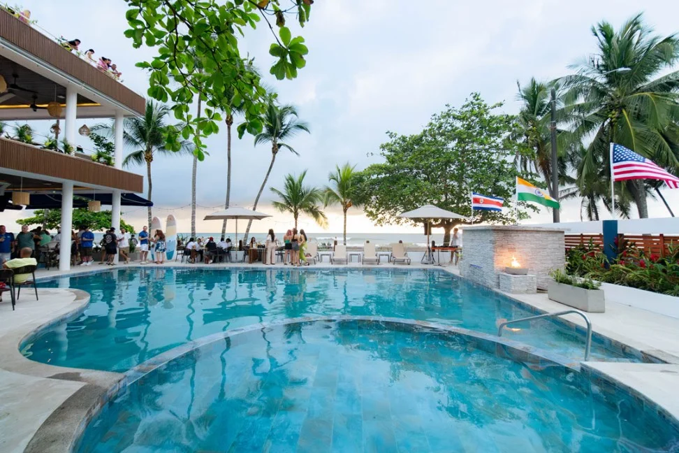 ocean front villa rentals jaco